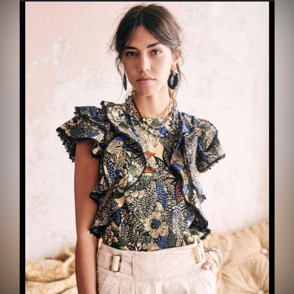 Sezane Clarita Blouse